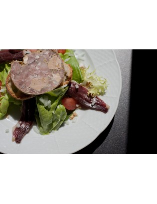 Cou de canard farci au foie